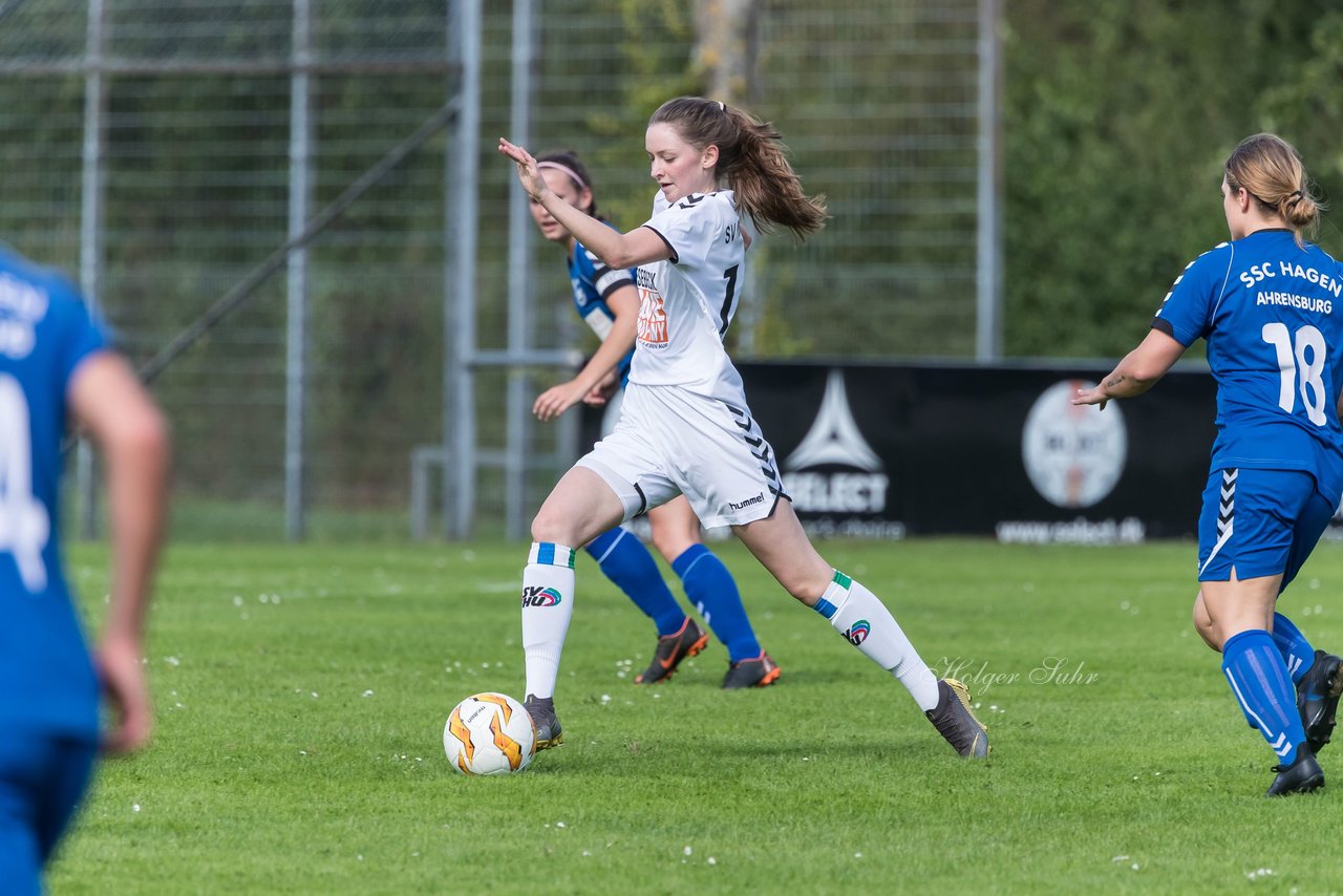 Bild 152 - F SV Henstedt Ulzburg II - SSC Hagen Ahrensburg : Ergebnis: 0:4